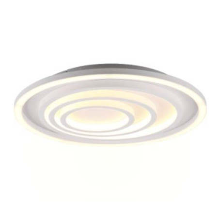 plafoniera a led trio kagawa dimmerabile con telecomando incluso