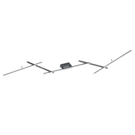 plafoniera a led trio arvin con telecomando 22w 2600lm ip20 2700-6500k