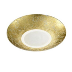 lampada da soffitto a led trio chiros 12w 1280lm ip20 3000k oro [621914001]