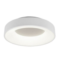 plafoniera a led trio girona 27w ip20 3200lm 4000k bianco opaco [671210131]