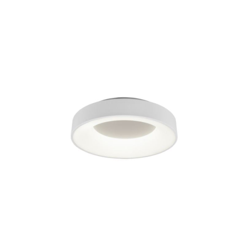 plafoniera a led trio girona 27w ip20 3200lm 4000k bianco opaco [671210131]