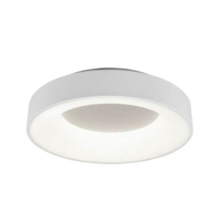 plafoniera a led trio girona 27w ip20 3200lm 4000k bianco opaco [671210131]
