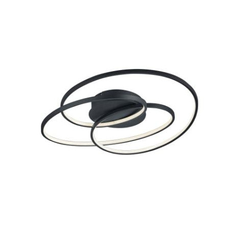 plafoniera a led trio gale dimmer a 3 livelli 38.5w 5000lm ip20 3000k