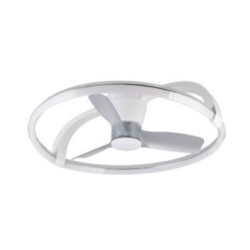 ventilatore da soffitto trio stoccolma dimmerabile ip20 cct vianco