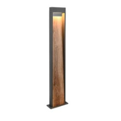 paletto a led trio salmon 11w 1200lm legno [446960135]