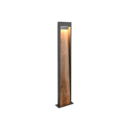 paletto a led trio salmon 11w 1200lm legno [446960135]
