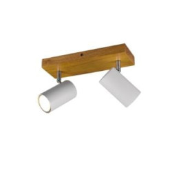 faretto da soffitto trio marley 35w 2xgu10 bianco opaco [812400231]