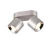 faretto da soffitto trio guayana 10w 2xgu10 nichel opaco [651000207]