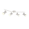 faretto da soffitto trio steam 25w 4xe14 bianco antico [813400427]