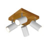 faretto da soffitto trio marley 35w 4xgu10 bianco opaco [812400431]