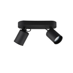 faretto da soffitto trio pago 35w 2xgu10 nero opaco [803500232]