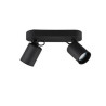 faretto da soffitto trio pago 35w 2xgu10 nero opaco [803500232]