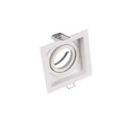 faretto da incasso trio kenai 15w gu10 bianco opaco [651600131]