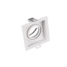 faretto da incasso trio kenai 15w gu10 bianco opaco [651600131]