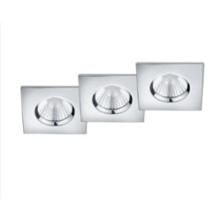 faretto led trio zagros 3x5.5w 345lm cromo [650610306]