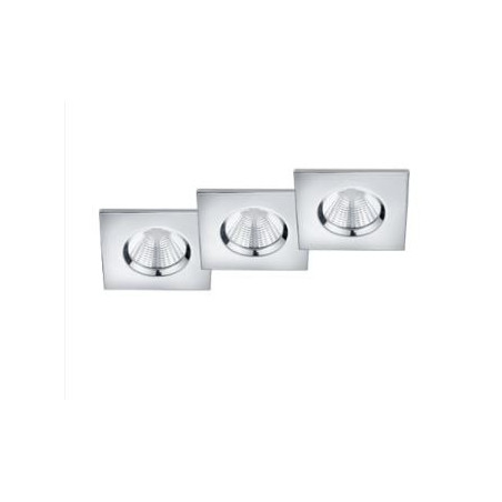 faretto led trio zagros 3x5.5w 345lm cromo [650610306]