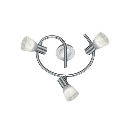 faretto led trio levisto 470lm 3xe14 nichel opaco [871090307]