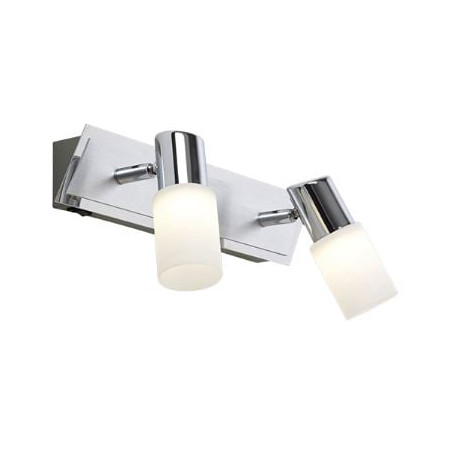 faretto led trio clapton 2x4.3w 860lm cromo [821470205]