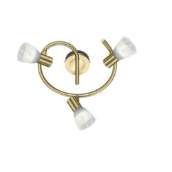 faretto led trio levisto 3x4.9w 470lm e14 ottone opaco [871090308]