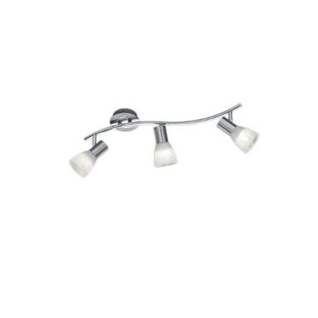 faretto led trio levisto 4.9w 470lm 3xe14 nichel opaco [871010307]