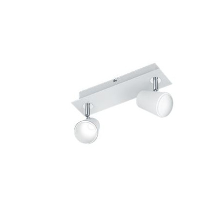 faretto led trio narcos 6.5w 2x600lm bianco opaco [873170231]