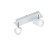 faretto led trio narcos 6.5w 2x600lm bianco opaco [873170231]