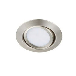 faretto led trio rila 5w 450lm nichel opaco [650310107]