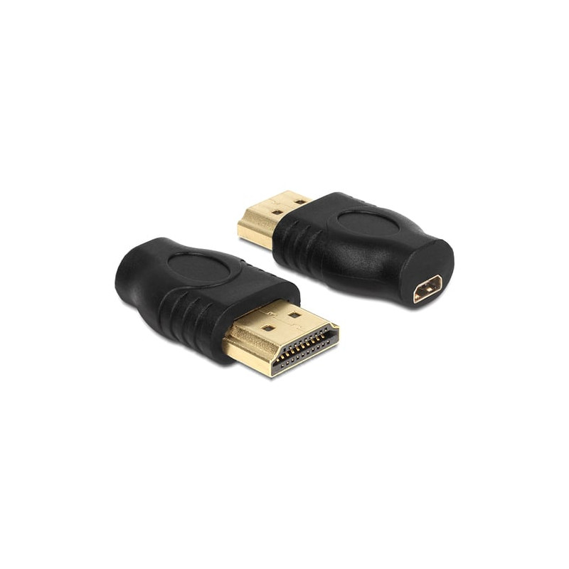 Adattatore delock hdmi micro-d a hdmi micro-d maschio/femmina