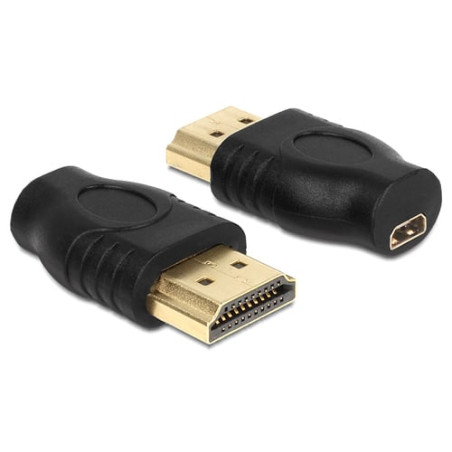 Adattatore delock hdmi micro-d a hdmi micro-d maschio/femmina