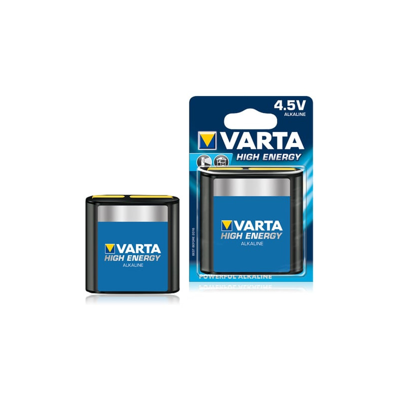 pila varta 1 pezzo alkalina piatta 3r12