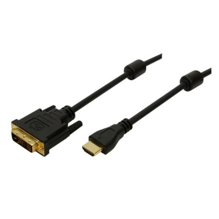 logilink hdmi-dvi cable hdmi/st -dvi/st black 2m [ch0004]