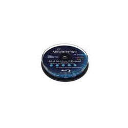 confezione blu-ray mediarange 50gb bd-r torta 6x iniekt fullprint