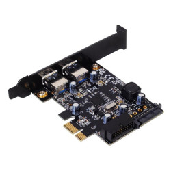 scheda pci-e usb 3.0 2-port sst-ec04-e silverstone