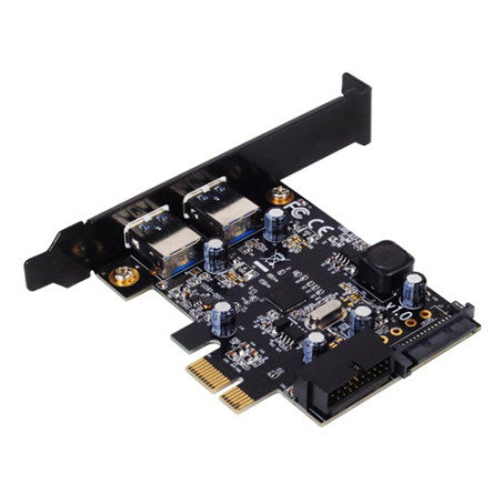 scheda pci-e usb 3.0 2-port sst-ec04-e silverstone