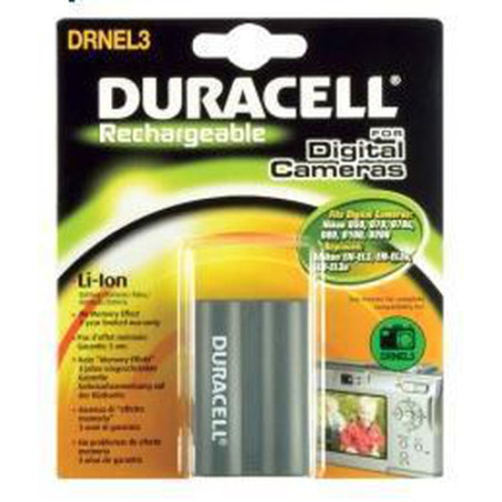 batteria duracell li-ion 1600 mah per nikon en-el3 [drnel5]