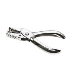 Perforatore lebez 1 foro 6 mm a pinza con impugnatura in gomma 5840