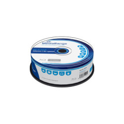 confezione blu-ray mediarange bd-r 6x cb 25gb 25pezzi [mr514]