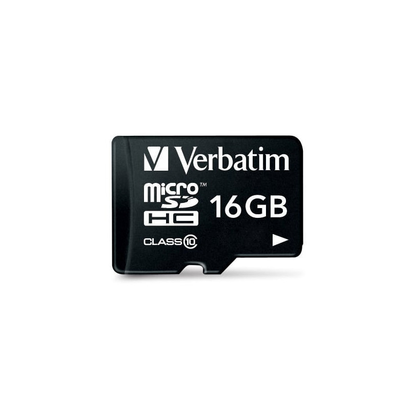 16gb scheda microsd verbatim 44082 micro sdhc class 10 [44082]