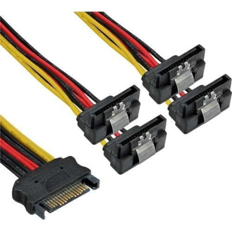 Inline cavo sata alimentazione da 15pin power sata maschio (alim.)