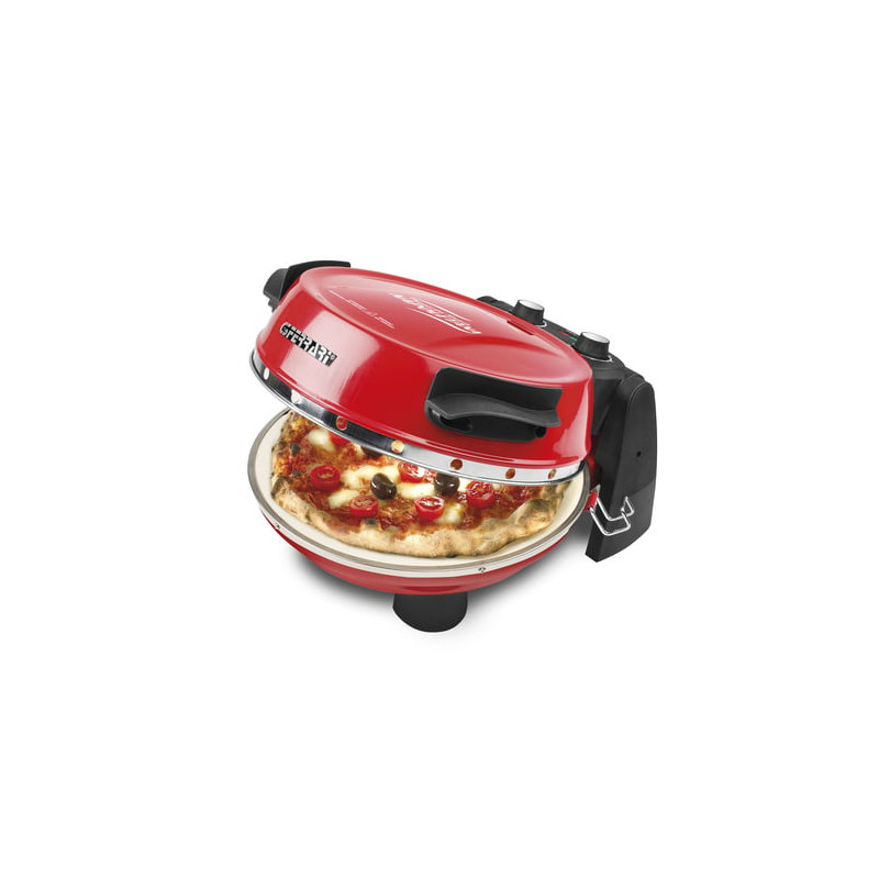 fornetto pizza g3 ferrari pizzeria snack napoletana 1200w nero/rosso