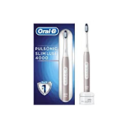 spazzolino elettrico braun oral-b pulsonic slim luxe 4100 oro/rosa