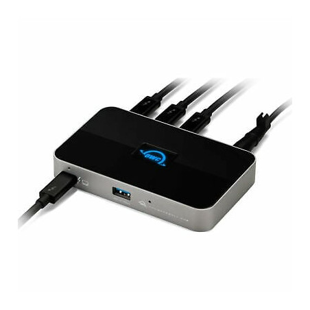 dockingstation owc thunderbolt 4 dock 5porte grigio [owctb4hub5p]