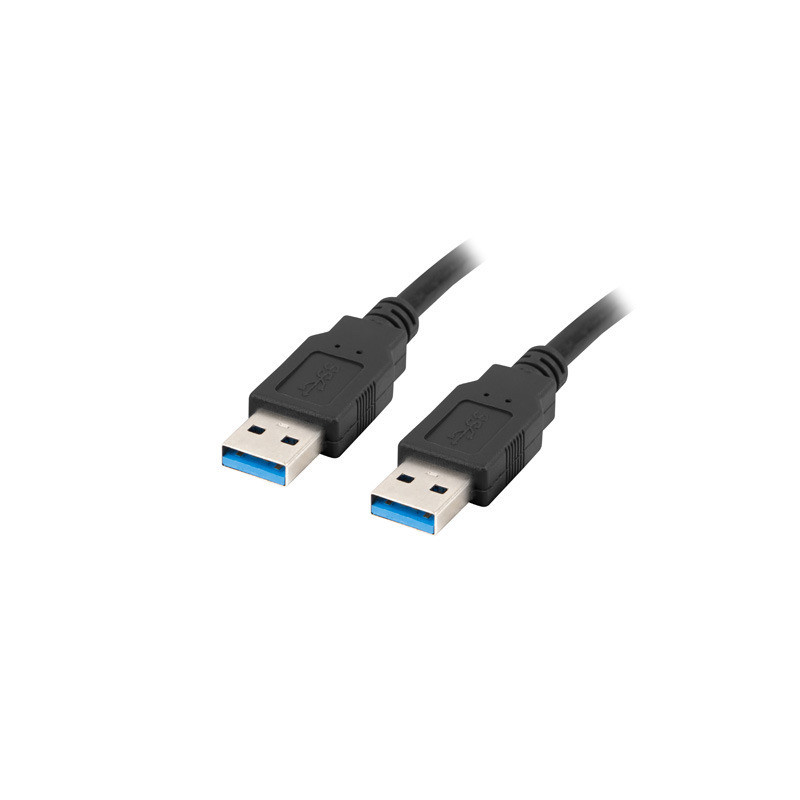 cavo usb lanberg usb-a m/m 3.0 1.0m nero
