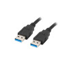 cavo usb lanberg usb-a m/m 3.0 1.0m nero