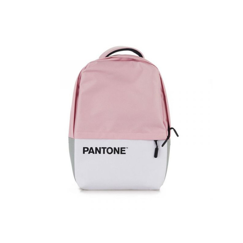 zaino per notebook celly pantone 15.6" con usb rosa [pt-bk198p]
