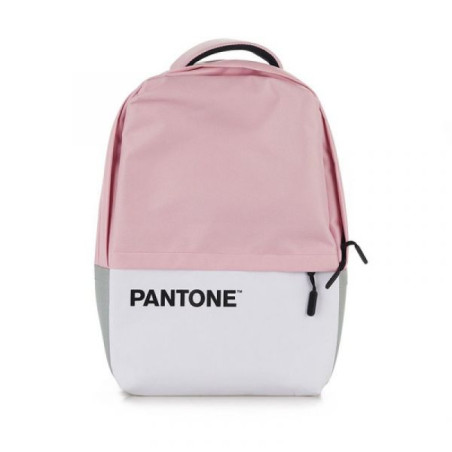 zaino per notebook celly pantone 15.6" con usb rosa [pt-bk198p]