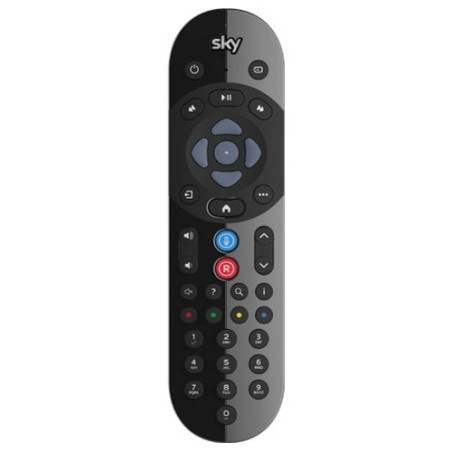 telecomando sky q con controllo vocale e bluetooth nero