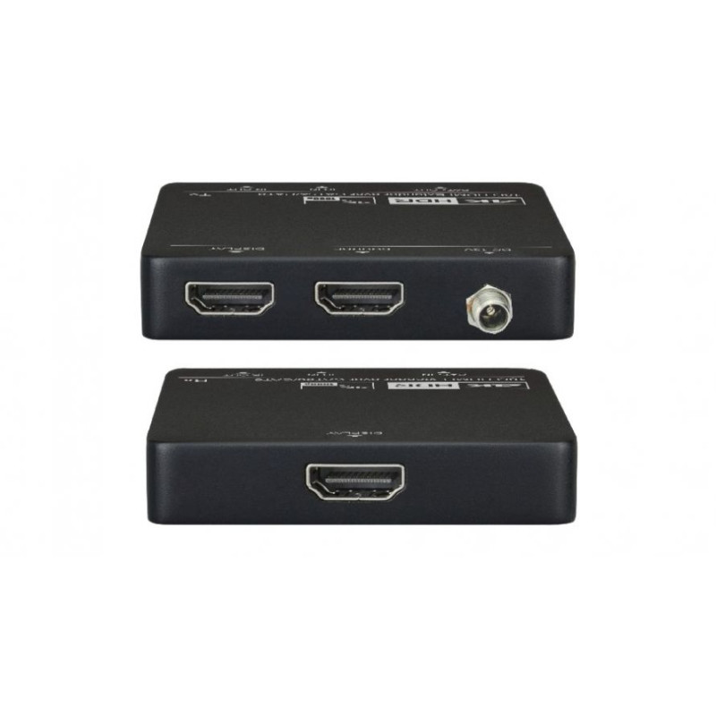 extender hdmi level one cat.5/6 1080p 50 m nero [hve-9006]
