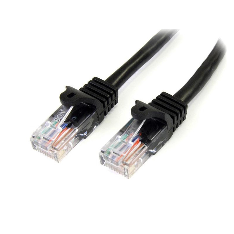 cavo di rete patch startech.com cat5e rj45 5m nero [45pat5mbk]