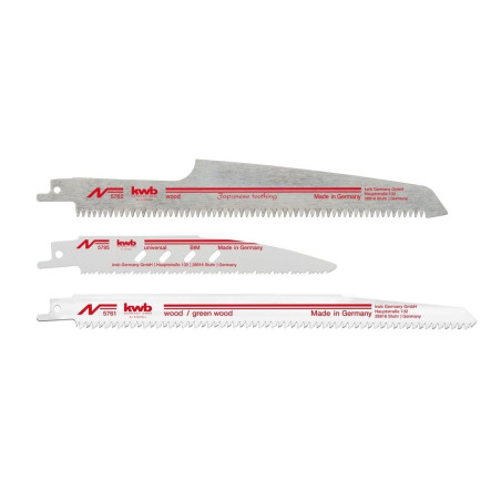 set di lame per sega einhell a sciabola grigio 3pz [49576105]